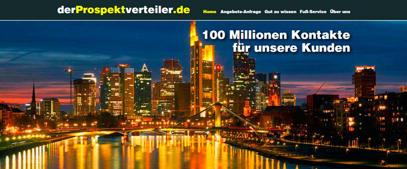 der Prospektverteiler